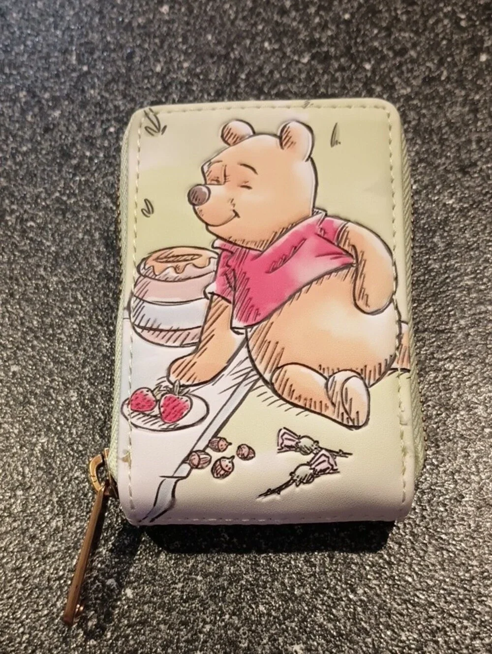 Disney Parks Loungefly Winnie The Pooh Card Holder Wallet- NWOT